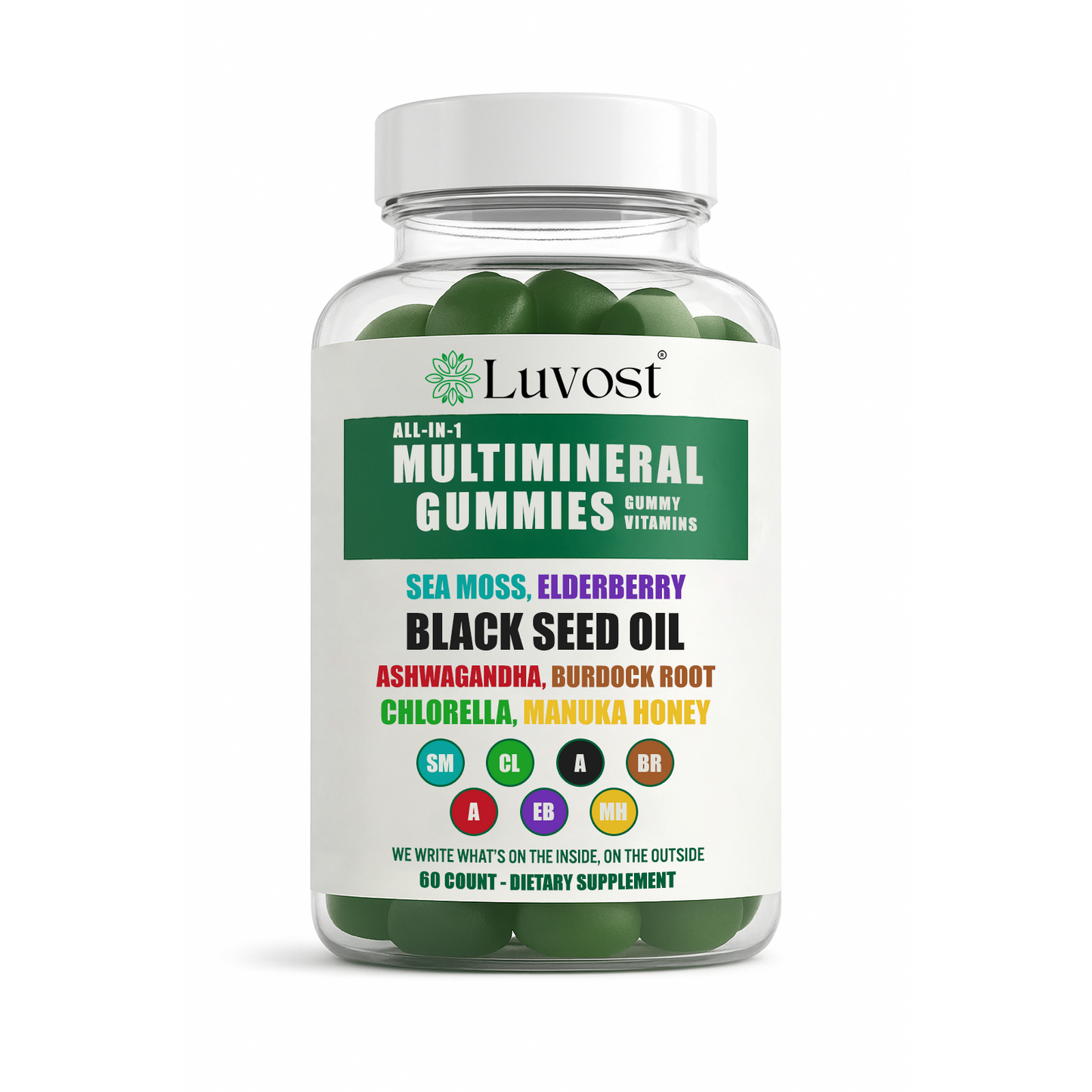 Luvost Multimineral Sea Moss Gummies