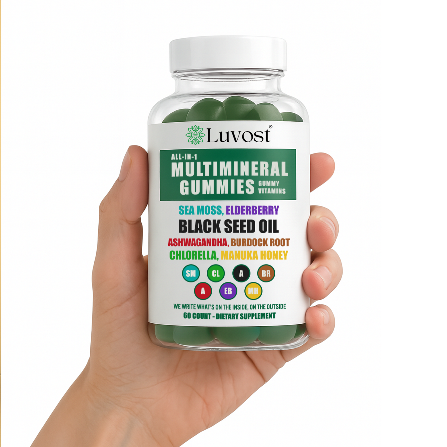 Luvost Multimineral Sea Moss Gummies