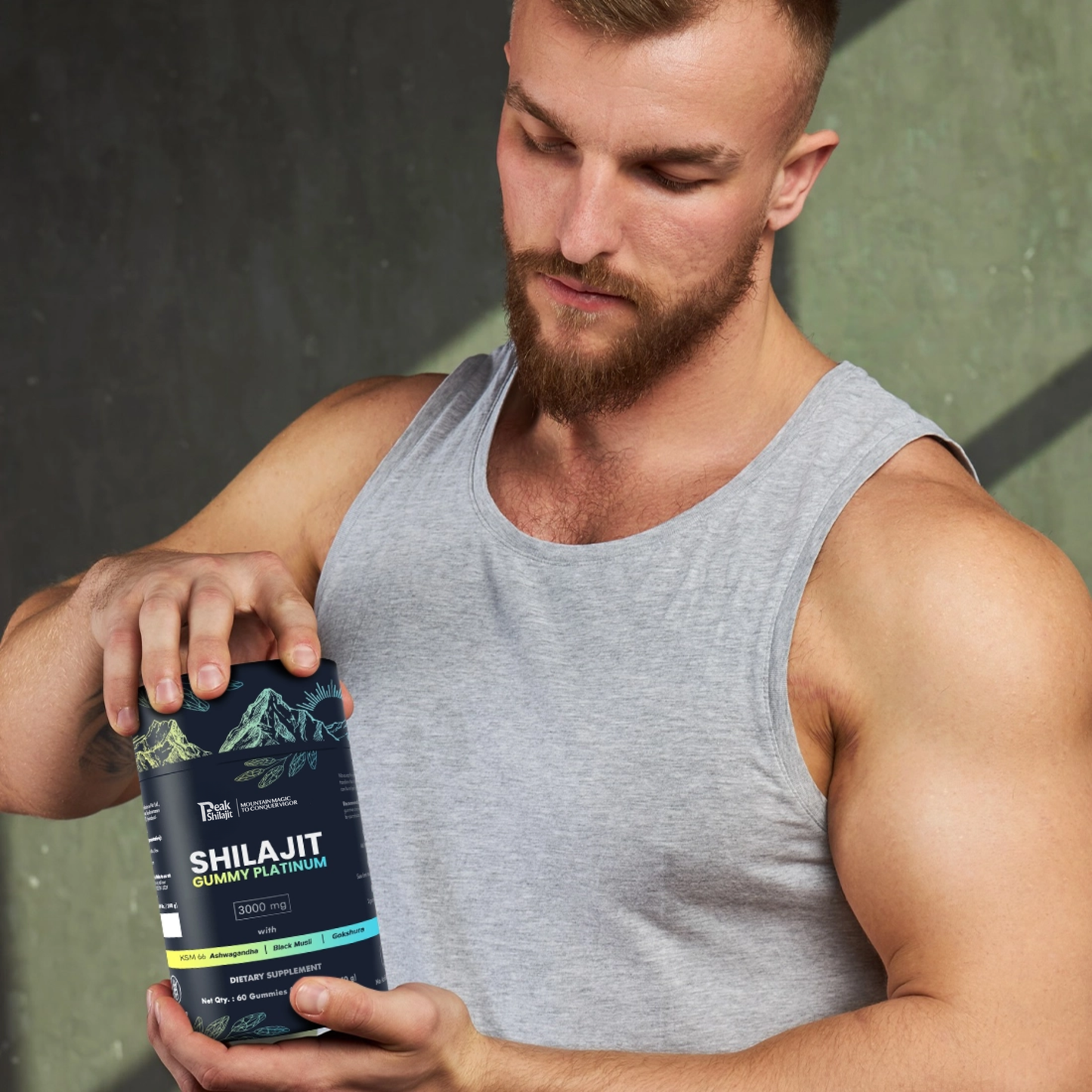 PEAKSHILAJIT 100% SHILAJIT GUMMY PLATINUM