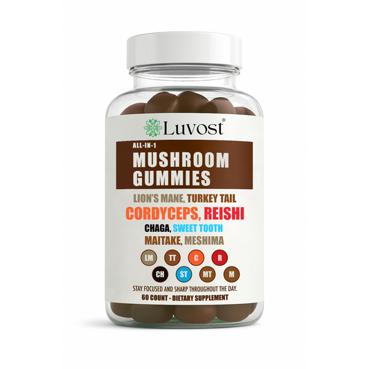 Luvost ShroomZoom All-In-One Mushroom Gummies