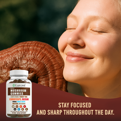 Luvost ShroomZoom All-In-One Mushroom Gummies